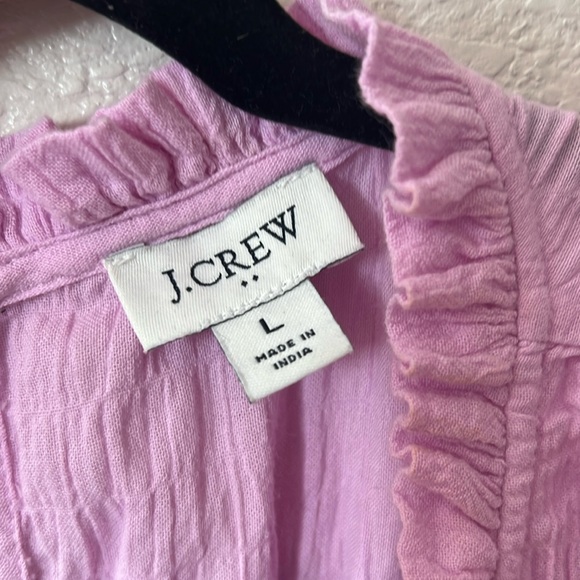 J.Crew Pink Ruffled Dress - Picture 5 of 6
